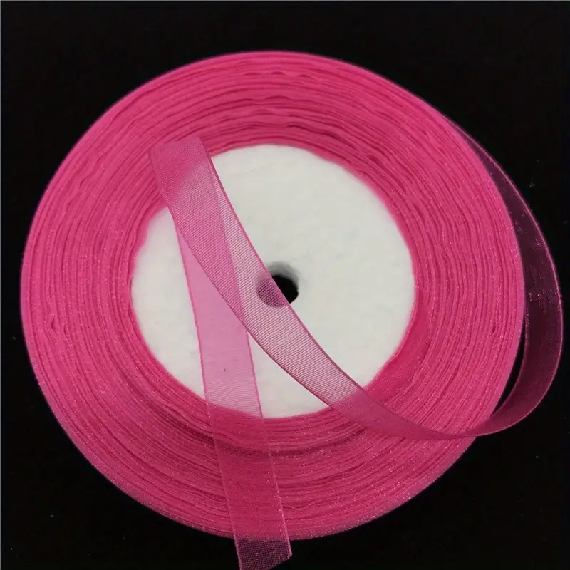 Roll Of Chiffon Ribbon For Diy Sewing Crafts Bags Clothes - Temu