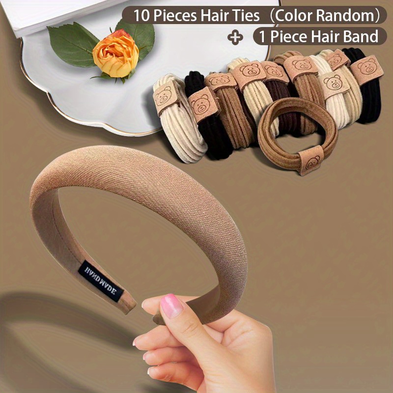 Hair Ties & Hair Hoop Sets, Daily Dress Up Decorative Hair