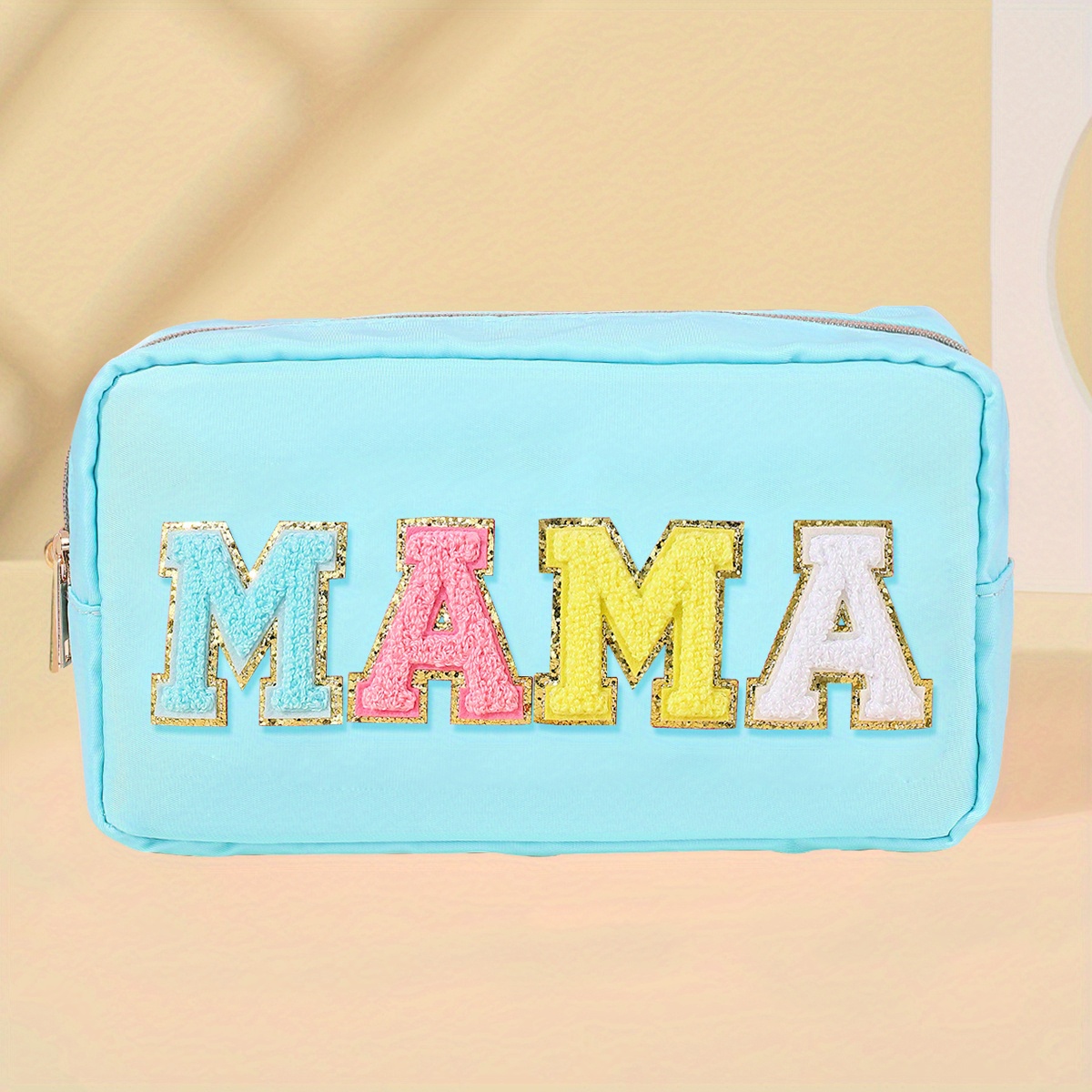 Preppy Patch Makeup Bag Mama … curated on LTK