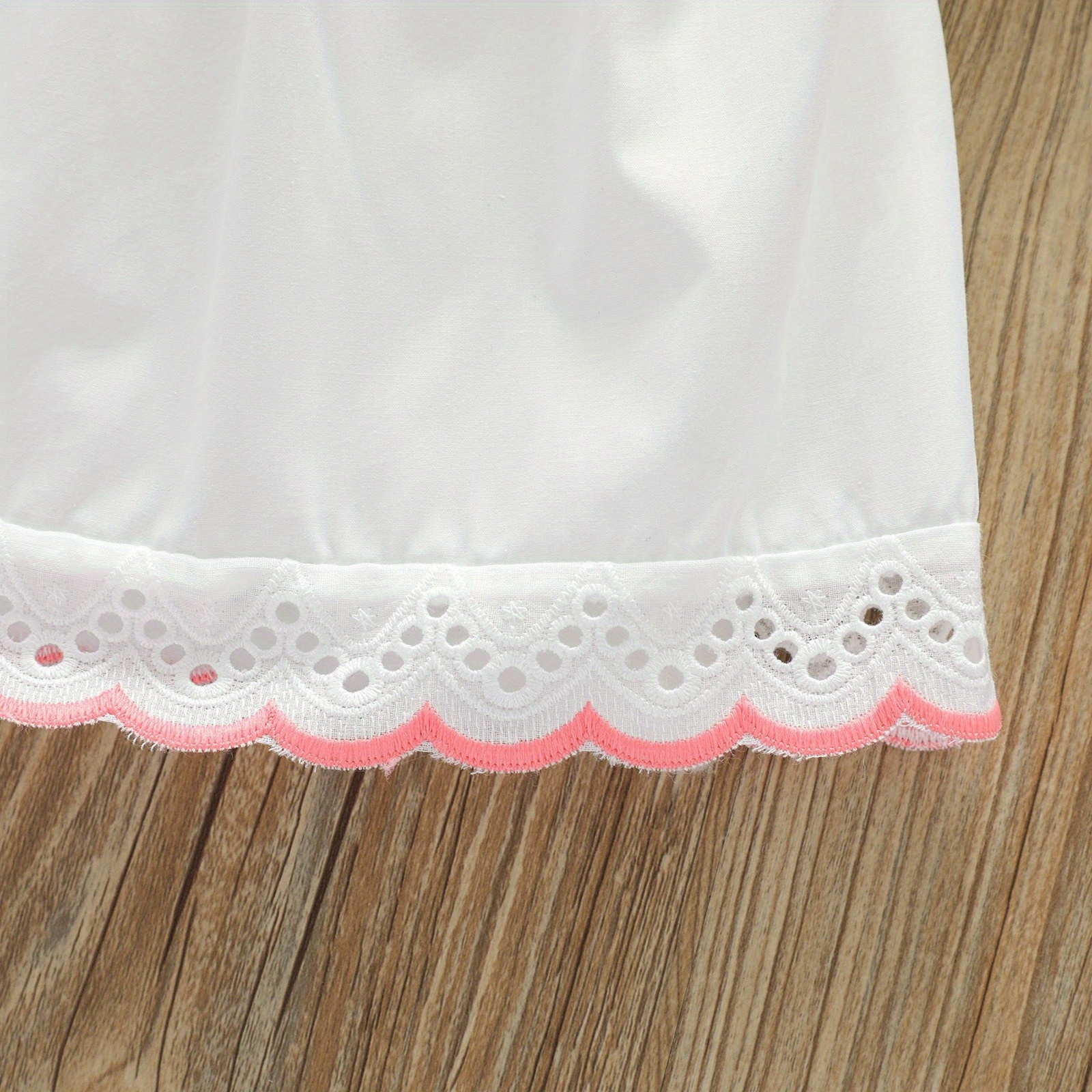 Blouse for Girls with Short Sleeves Turquoise