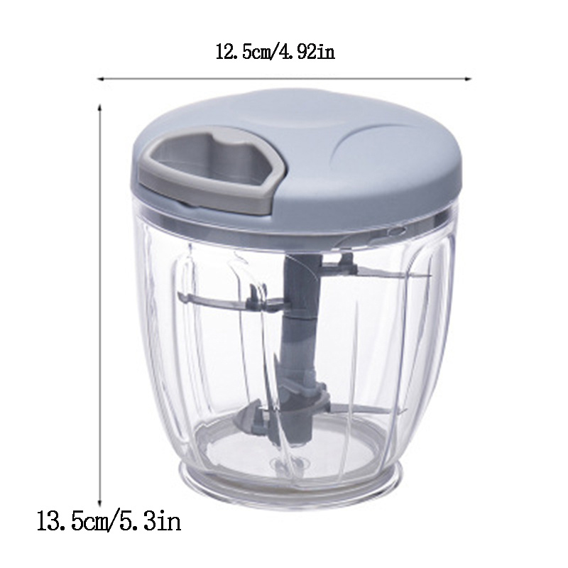 Manual Vegetable Cutter Garlic Masher Fruit Crusher Kitchen Tool
