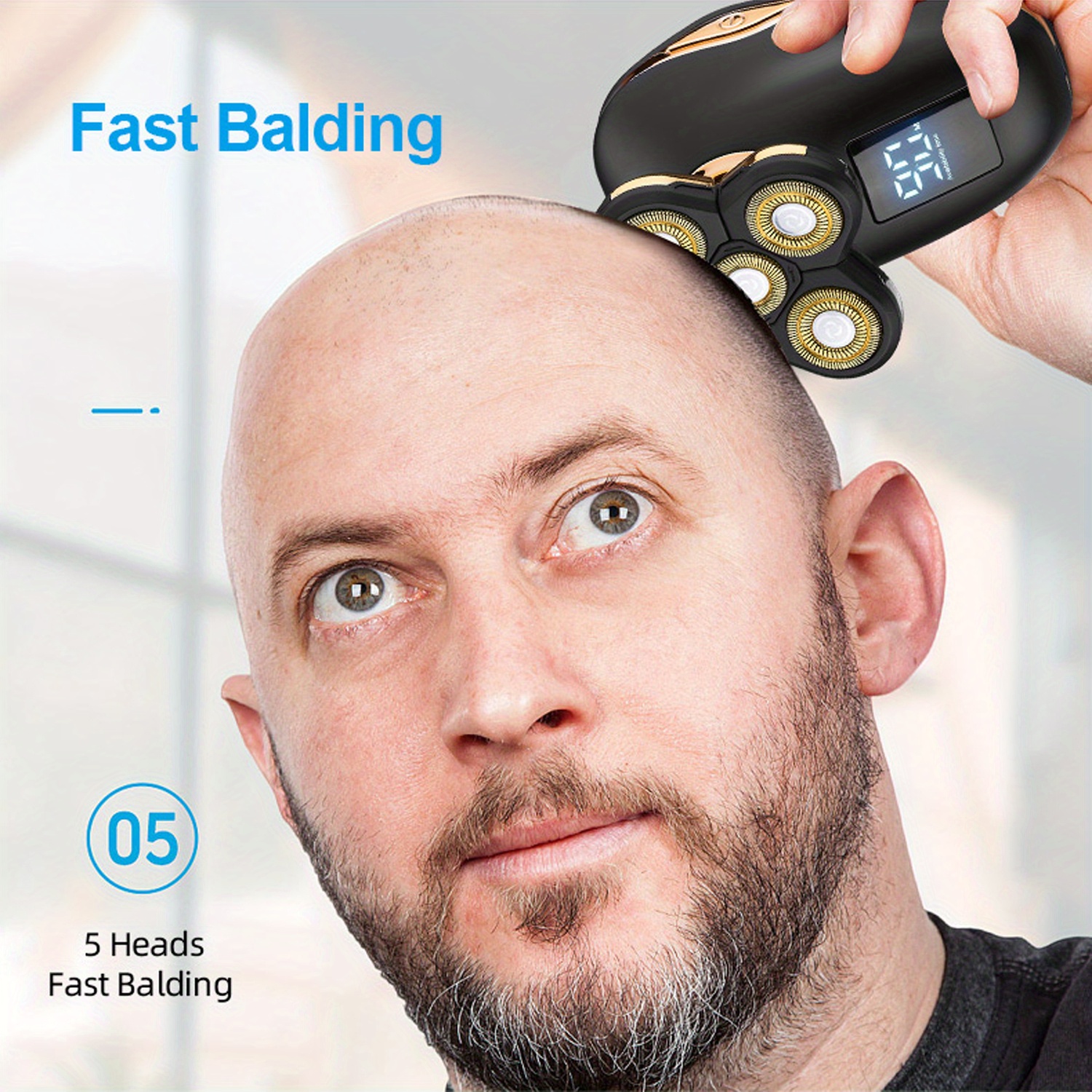 1 Professional Head Razors Men Cordless Head Shaver Grooming Temu