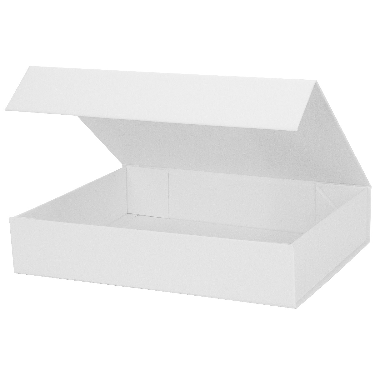  Caja de regalo de 7.8 x 7 x 3.1 pulgadas, color blanco, con  tapa, caja plegable para damas de honor y padrinos de boda, con cierre  magnético; cajas para regalos, bodas