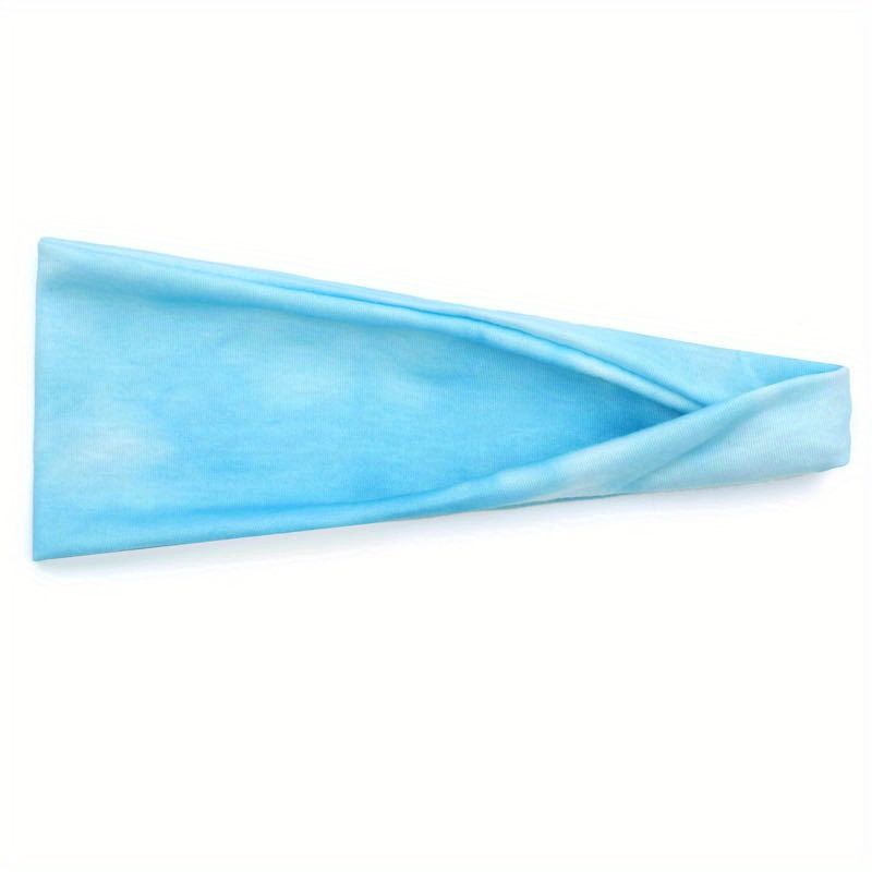 Tie Dye Wide Boho Headband for Women