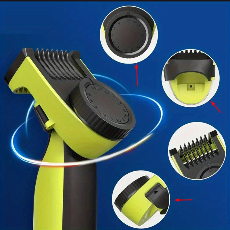 Cabezales de Repuesto para Recortador de Nariz, Orejas y Cejas Compatibles  con Cabezales de Repuesto Oneblade para Philips Norelco (2 Unidades) JM