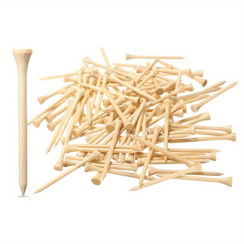 TEMU 120pcs Wooden Golf Tees Golf Additions