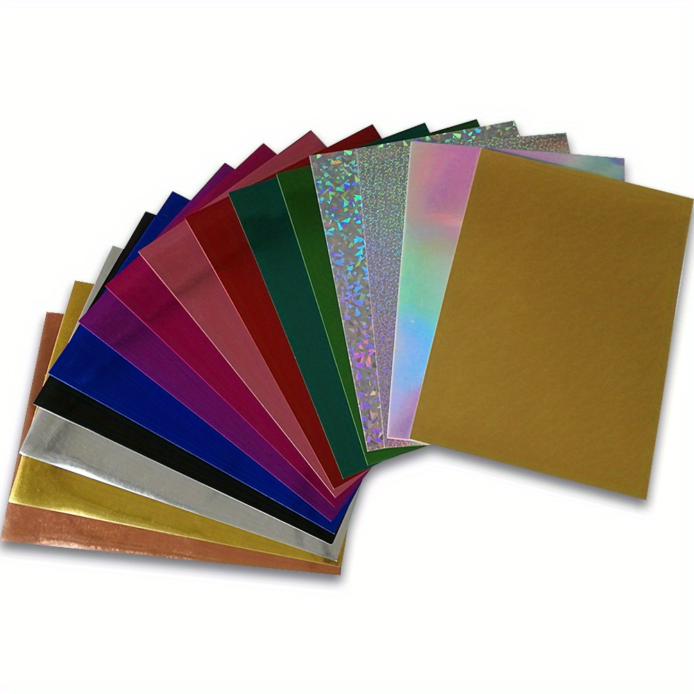 Foil Paper Packs, DIY Wedding, Foil Cardstock, Mirror Cardstock