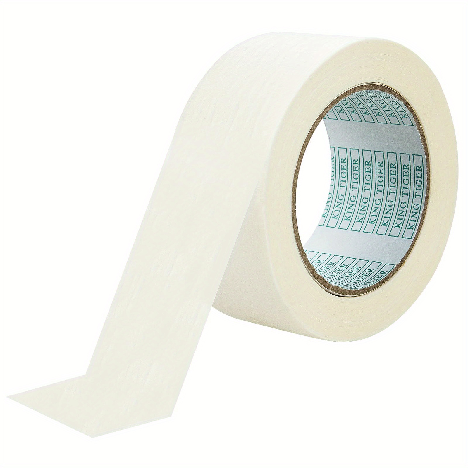 A2PT02 TIANBO FIRST Masking Tape, Masking Tape 1.41 Inch Wide Thin Masking  Tape Bulk White Painters Tape Beige Masking Tape for Paintin