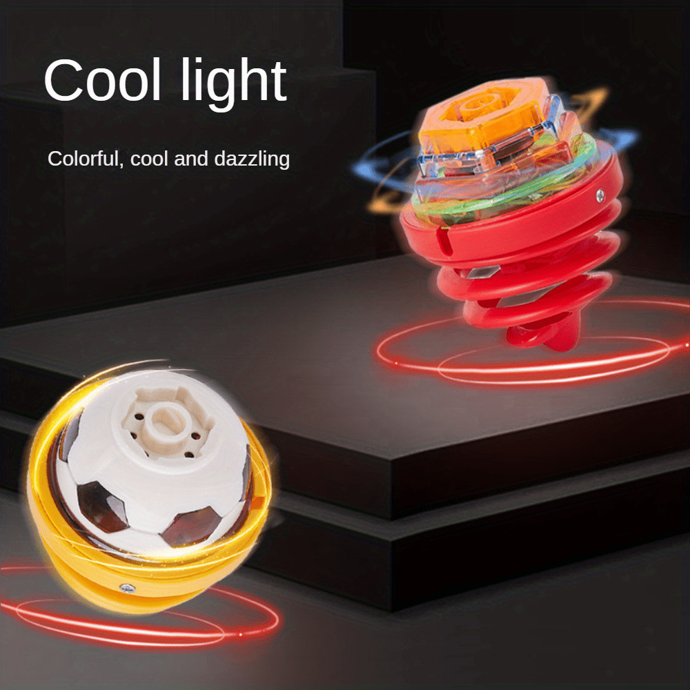 Luminous Toy Light Music Rotating Gyro Fidget - Temu