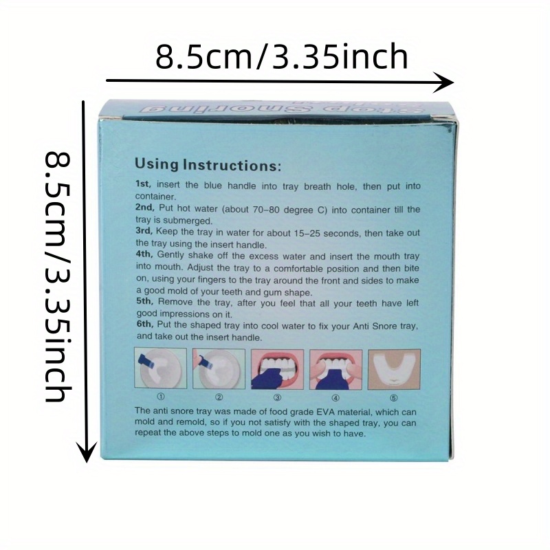 1 Protector Bucal Silicona Noche Dientes Aprietan Molares - Temu Chile