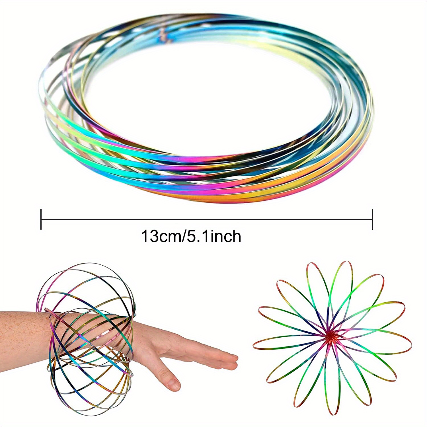 Flow Ring Spinner Ring Arm Toy Magic Ring Toy Flow Rings - Temu