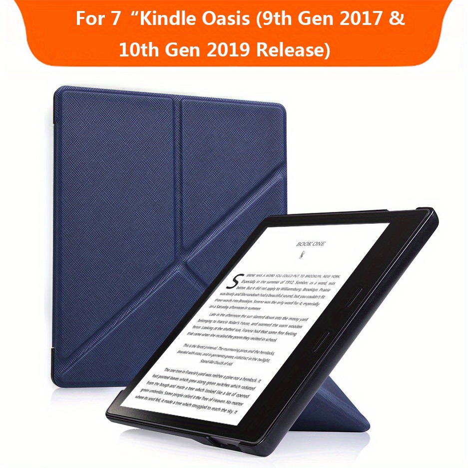 1 Étui En Cuir PU Pour 7 Tout Nouveau Kindle Oasis (10e Génération,  Version 2019 Et 9e Génération, Version 2017) - Temu Switzerland