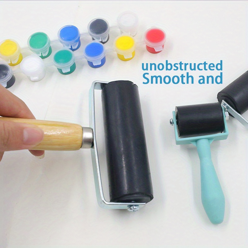 Rubber Roller Ink Roller Vinyl Roller Tool Printing Printing Temu