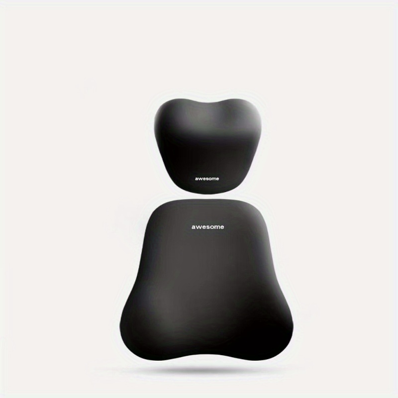 Cuscino di supporto lombare per il collo, memory foam morbido con  rivestimento rimovibile, design ergonomico per sedia da ufficio - Temu Italy