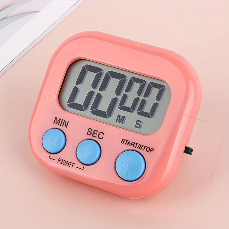Small Digital Kitchen Timer, Magnetic Back With On/off Switch, Minutes And  Seconds Count Up Countdown Timer, Battery Not Included, - Temu Norway