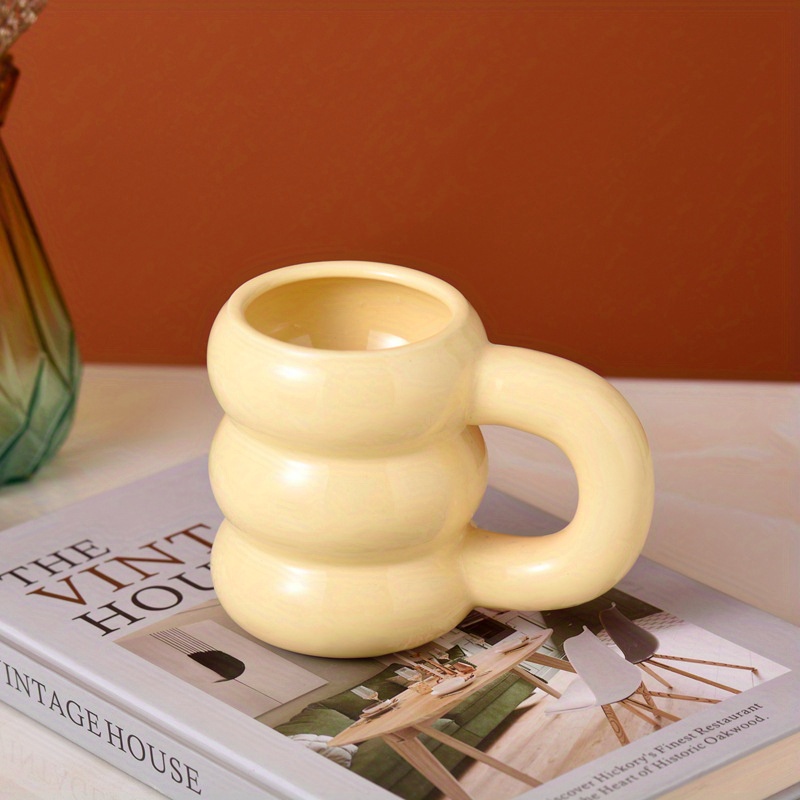 Tire Shape Mug Creative Household Casual Coffee Mug Ceramic - Temu