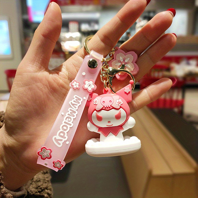 Kawaii Cinnamoroll Sanrio My Melody Anime Keychain Pendant Purin