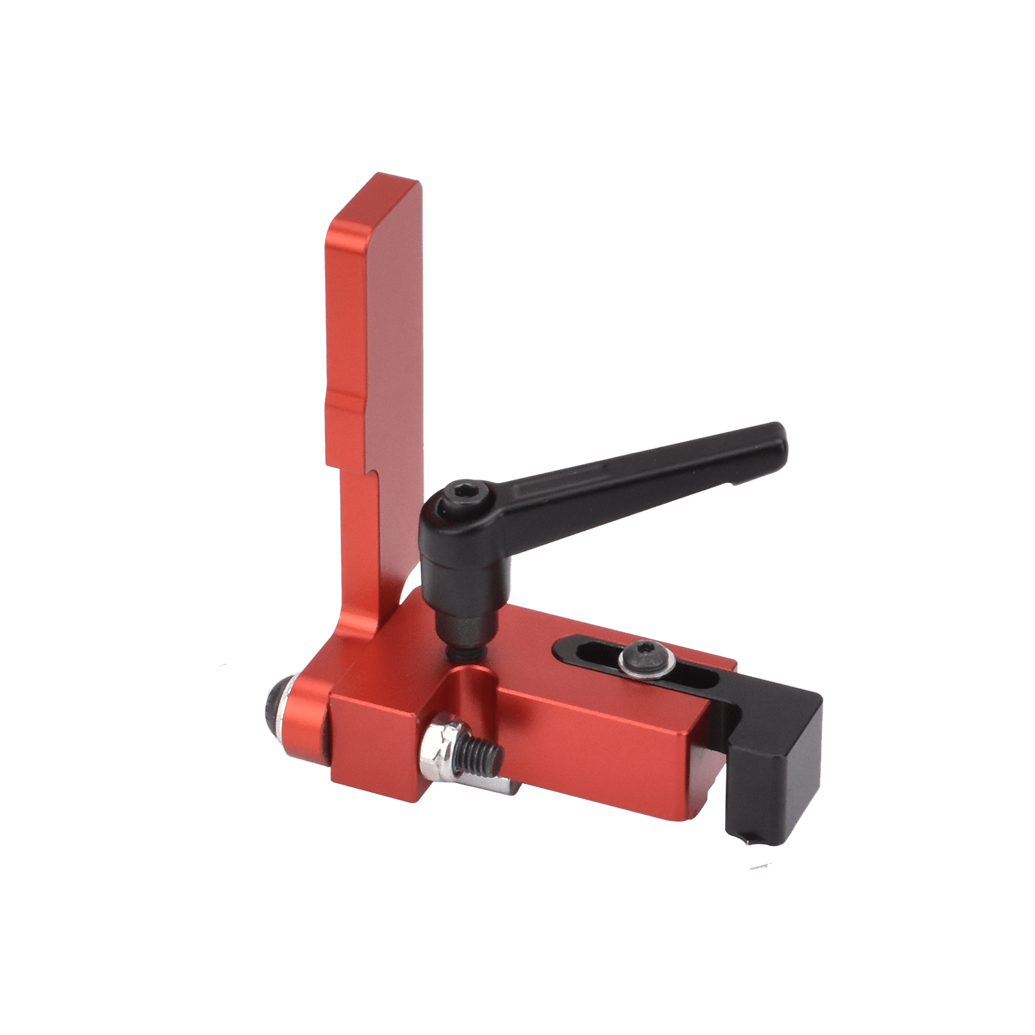 TEMU Fence Flip Stop For Woodworking - Miter Track Stopper Mulit-slot Fence Sliding Limiter Locator - Slide Rail Aluminum Alloy Block Chute Limiter