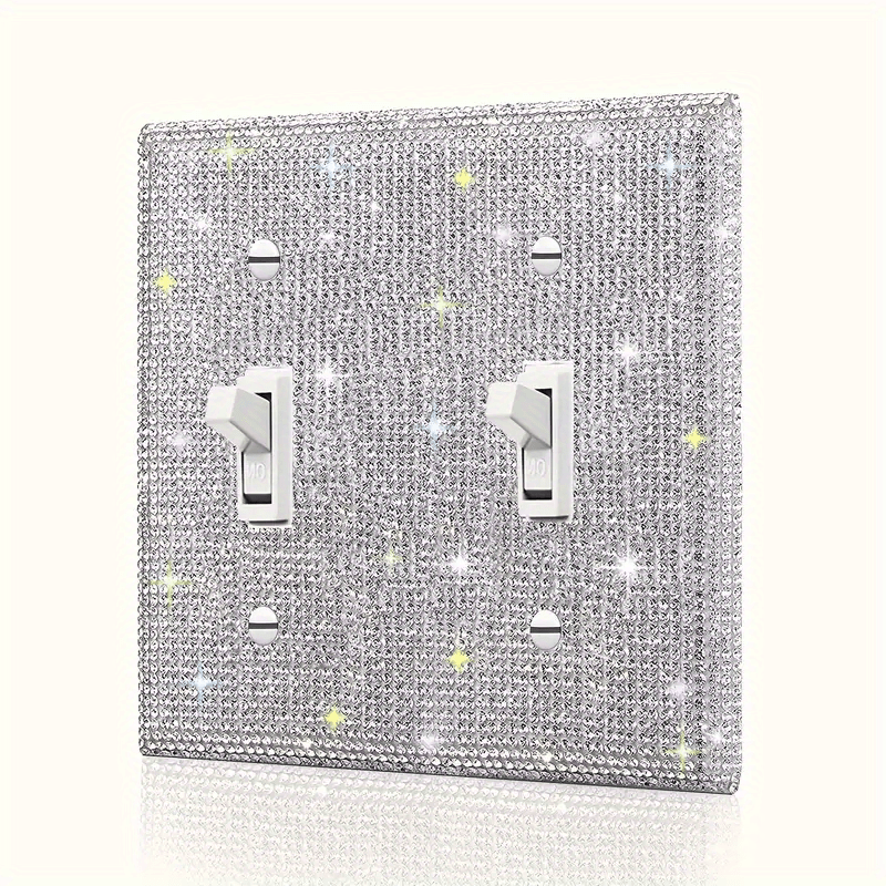 White Electrical Outlet Covers Decorator Light Switch - Temu