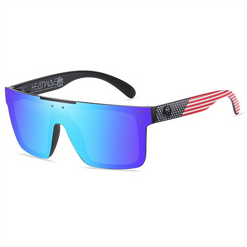 Gafas Sol Hombre Ondas Calor, Gafas Ciclismo, Polarizador Deportes Aire  Libre Lentes Genuinas Caja - Joyería Accesorios - Temu Chile