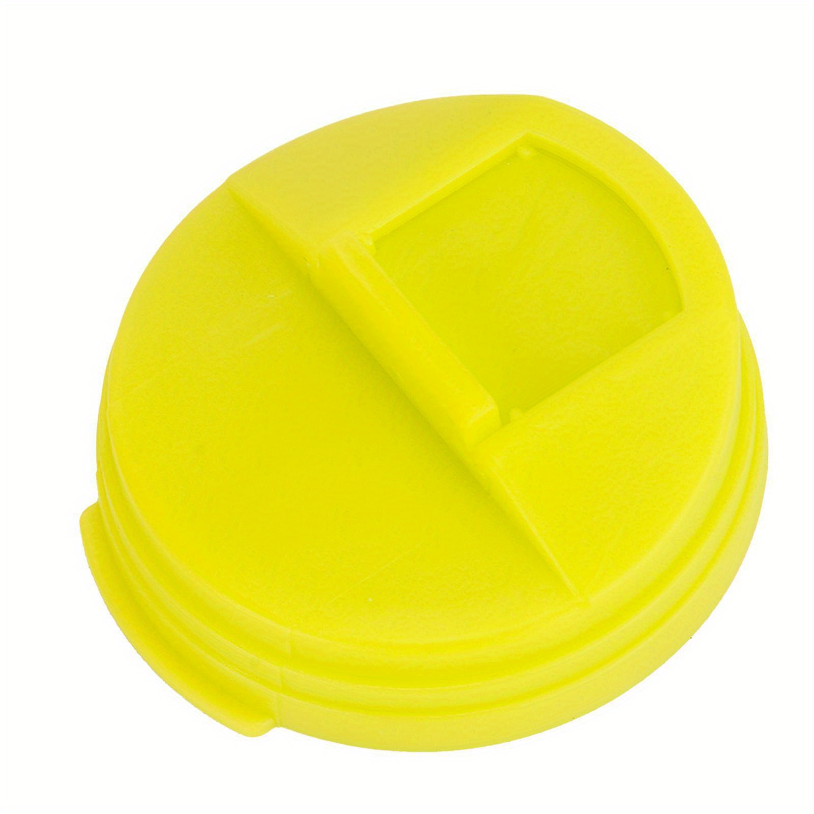 Yellow Can Opener Manual, 3 Pack Beverage Can Cover Protector, Plastic Easy