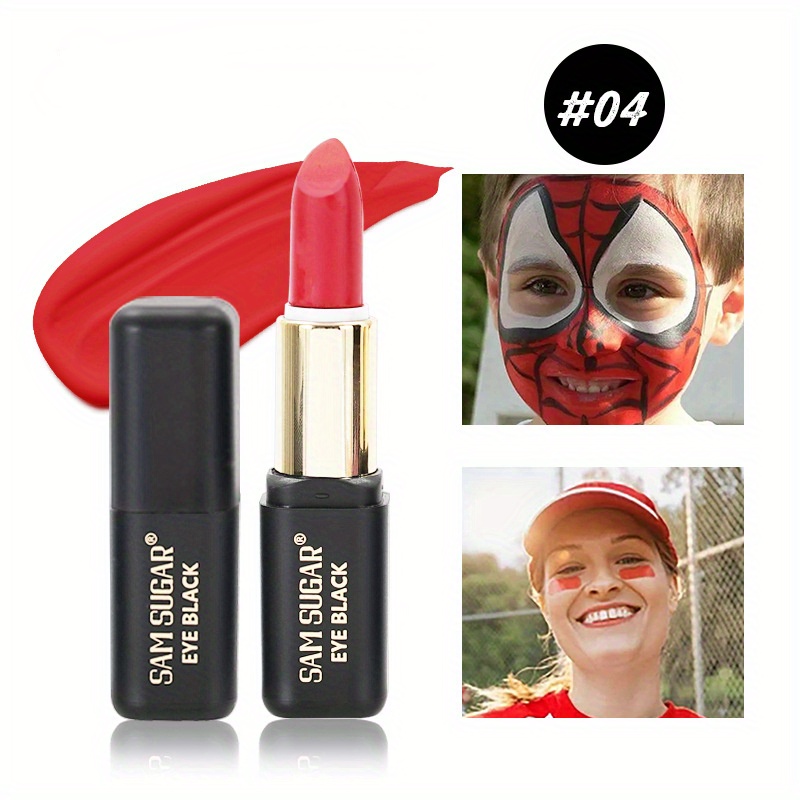 Halloween Oil Paint Stick Red Face Paint Stick, Face, Body Paint Grease  Waterproof Red Body Paint