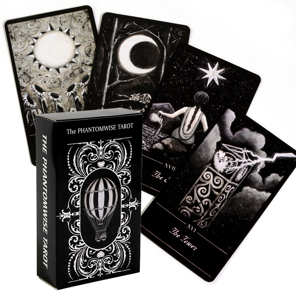 78 Cards Phantomwise Tarot Fantastical Tarot Traditional - Temu