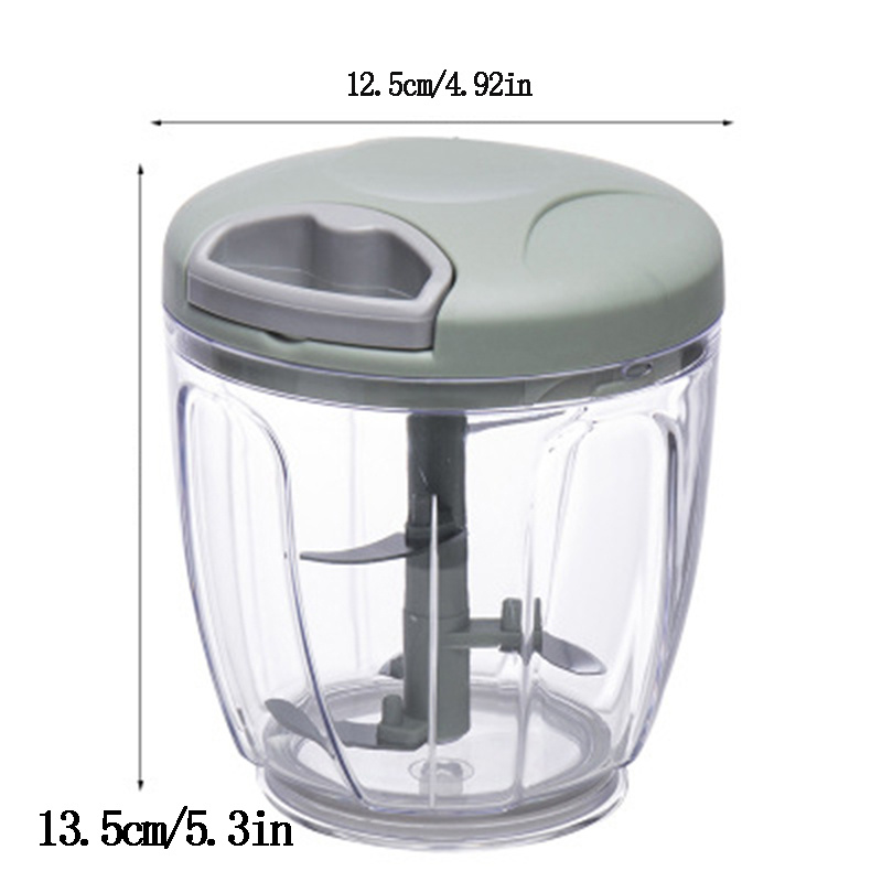 Manual Vegetable Cutter Garlic Masher Fruit Crusher Kitchen Tool
