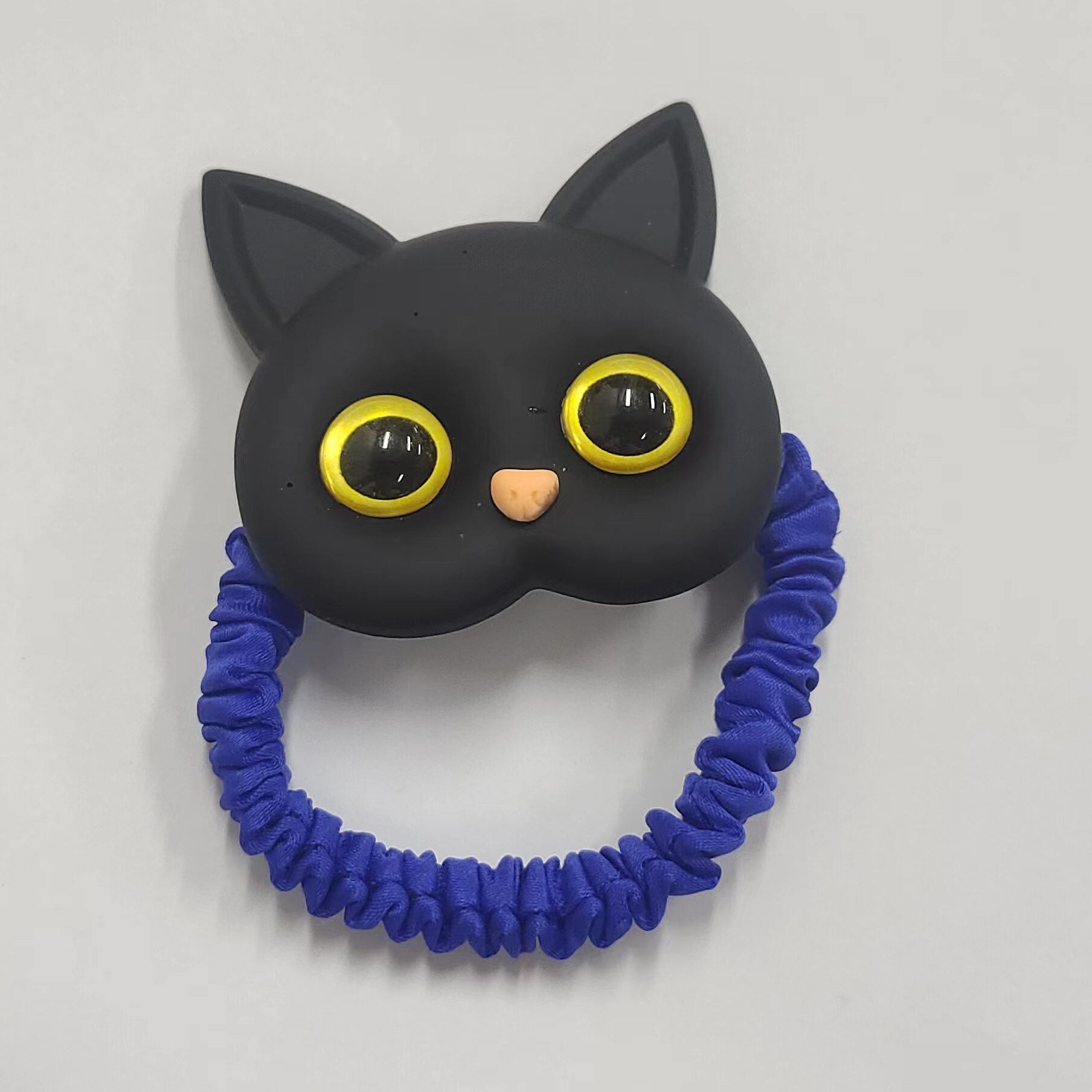 Cute Lucky Cat Hair Ties Cartoon Cat Hair Rings Elastic Ponytail Holders  Girls Women Air Accessories - Temu