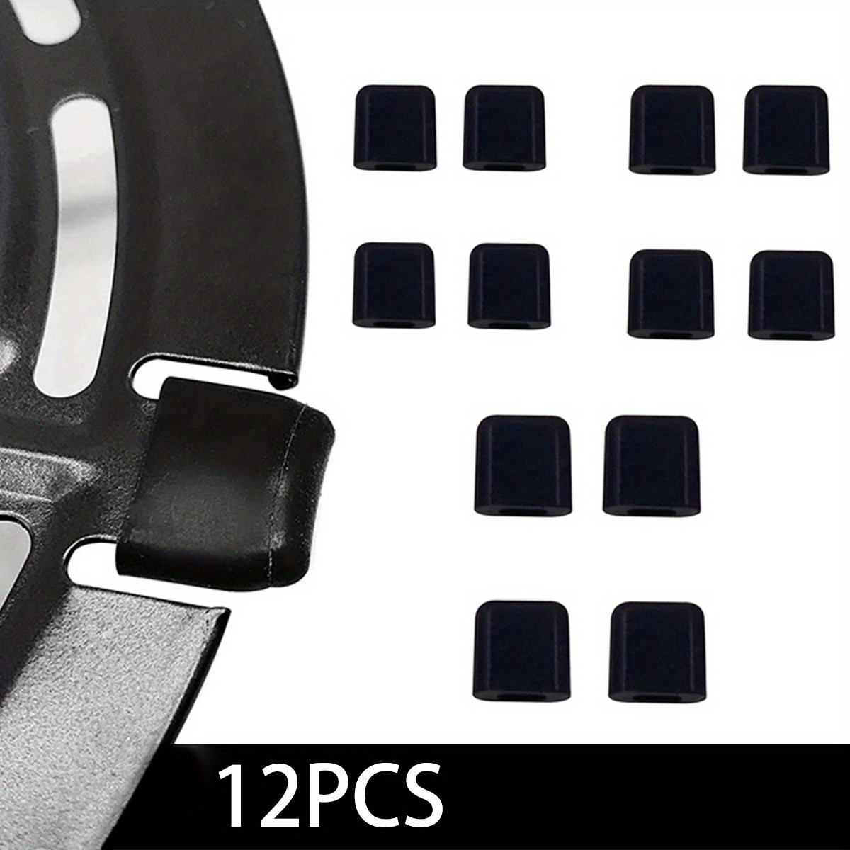 3/4/12pcsair Fryer Rubber Bumpers, Upgraded Air Fryer Rubber Tips, Silicone  Tabs, Rubber Tabs Air Fryer Replacement Parts, Fits Most Air Fryer Pans,  Made Of Silicone - Temu