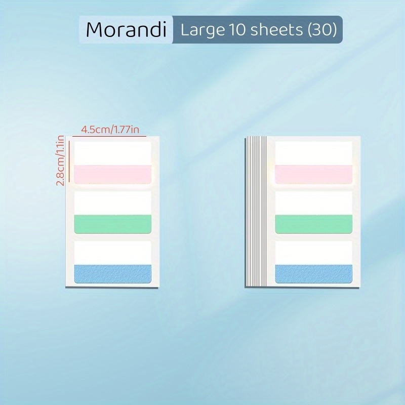 15pads 150color Sticky Tabs For Annotating Books Morandi - Temu