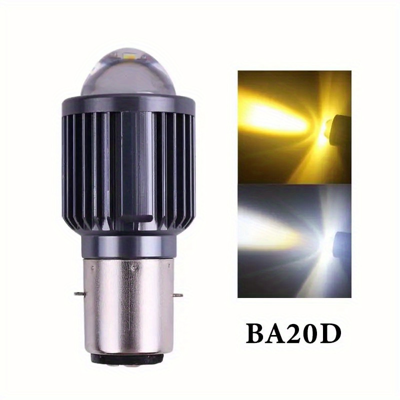 Acheter Ampoule Led H4 pour phare de moto, H6 BA20D, 12V, 6000K, 144  pièces, puces Super P15D-25-1 H6M P15D, lampe pour phares de voiture,  lampada Hi Lo, 1 pièce