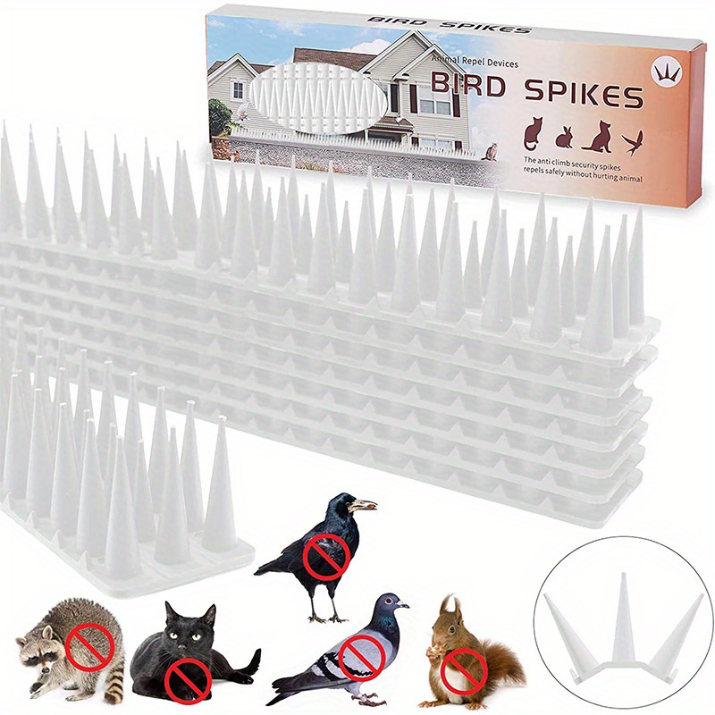 Cat Deterrent Mat Spikes Plastic Cat Bird Repellent Spikes Temu