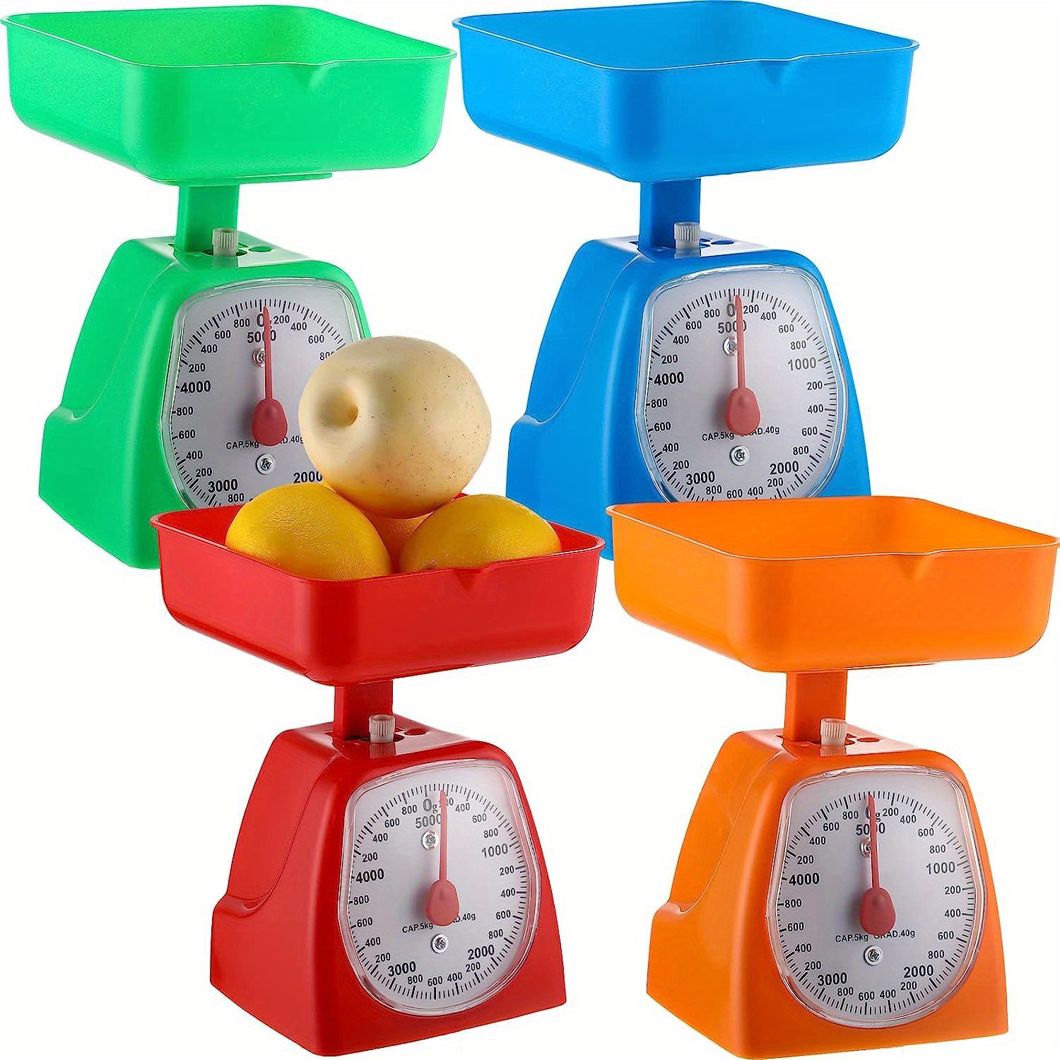  Kitchen Scales Portion-Control Scales Mechanical Food Scale  Simulated Mechanical Scale Market Layout Prop Mini Scale Mini Mechanical  Scale Blue Alloy Accessories Kitchen Scale : Home & Kitchen
