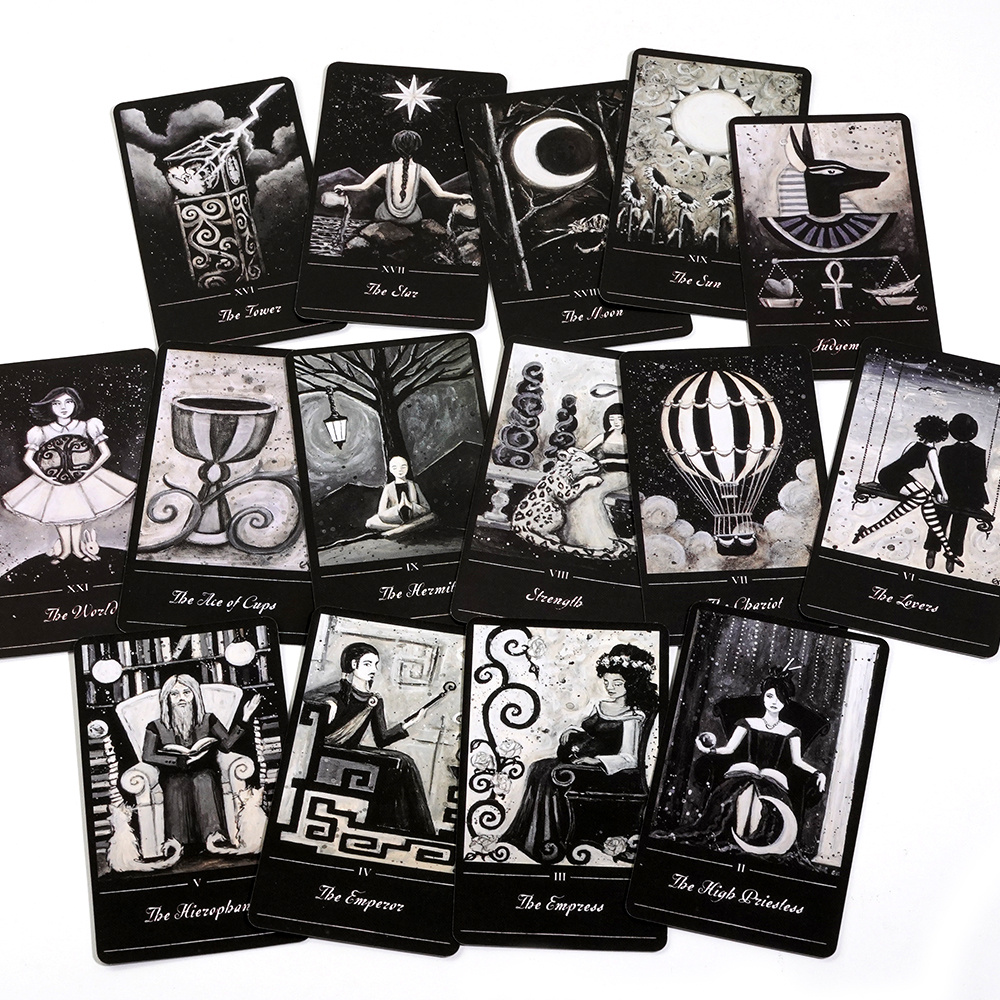 78 Cards Phantomwise Tarot Fantastical Tarot Traditional Temu