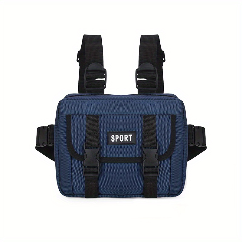 Men's Lightweight Outdoor Chest Bag for Workouts Running Climb