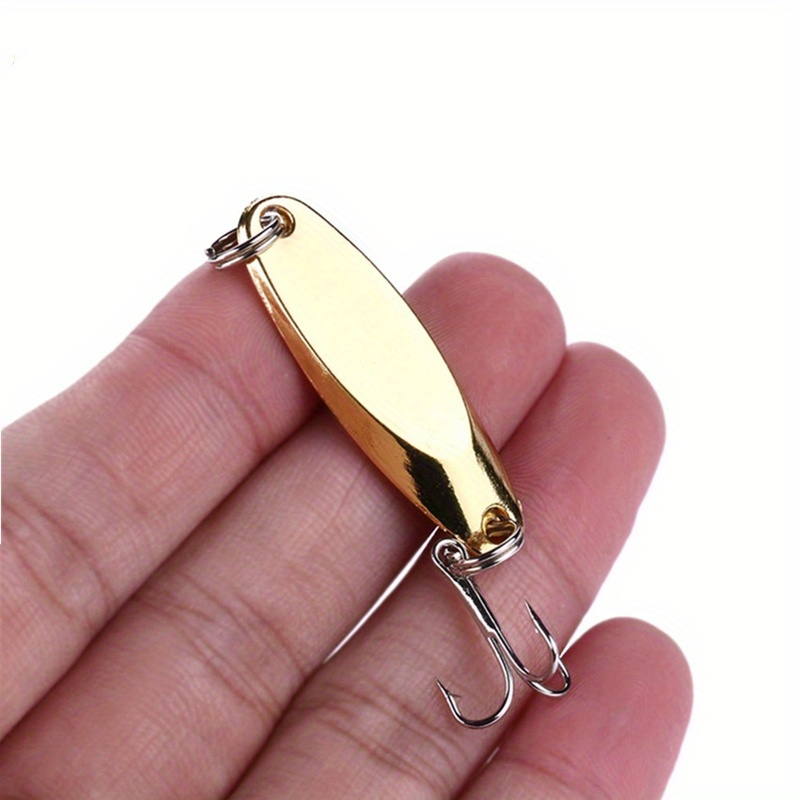 Bionic Spinner Spoon Lures Trout Fishing Hard Bait Sequins - Temu