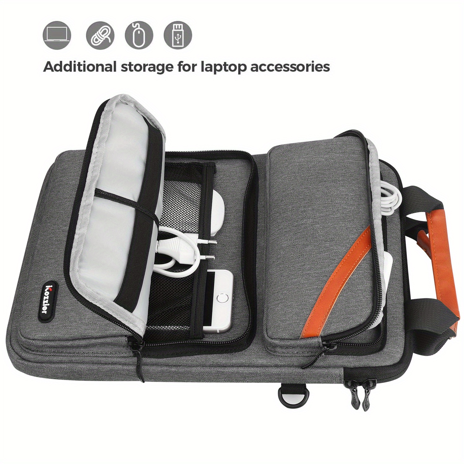 Icozzier laptop cheap bag