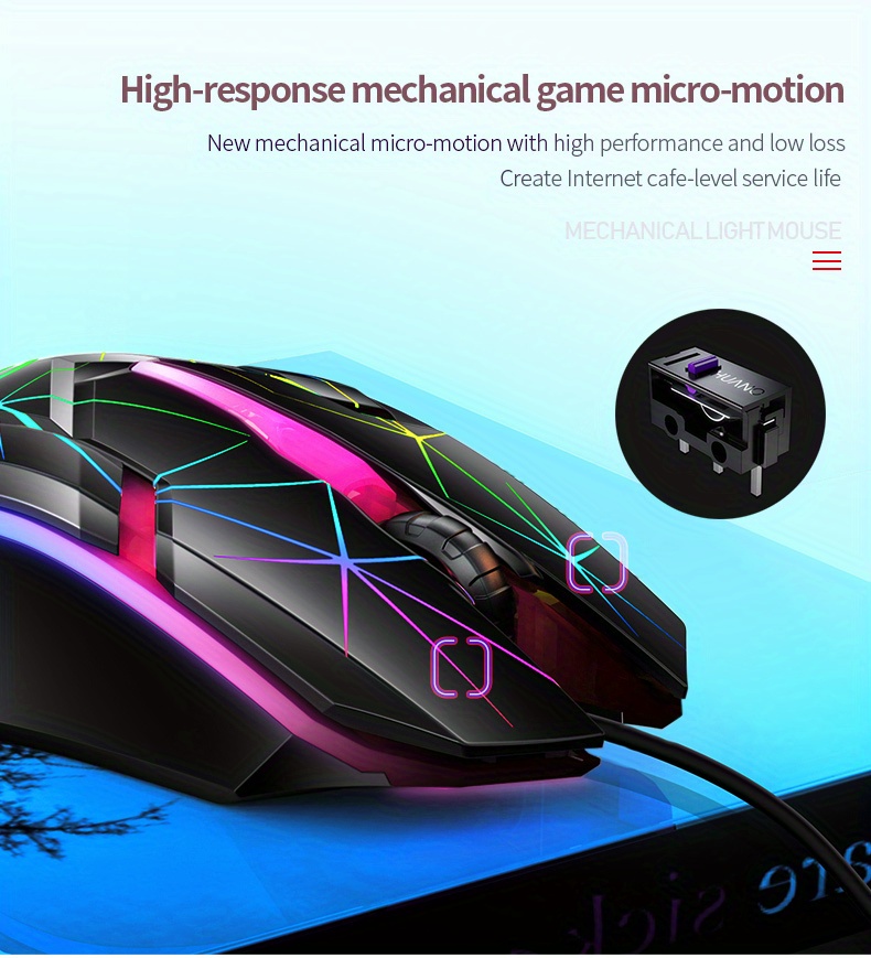 Upgrade Your Gaming Experience With YINDIAO's Wired Keyboard & Mouse Set