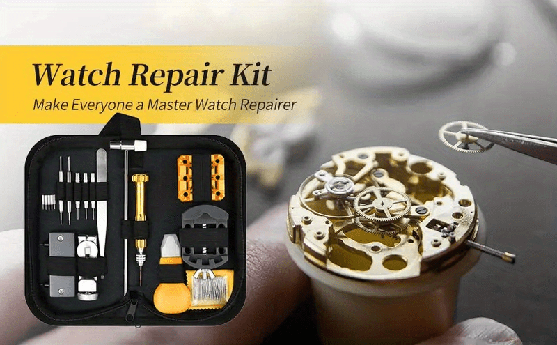 Kit Reparación Relojes 84 Piezas Kit Herramientas Reemplazo - Temu