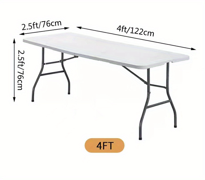 1pc 4FT 6FT Copritavolo Rettangolare Elastico Decorazioni - Temu Italy