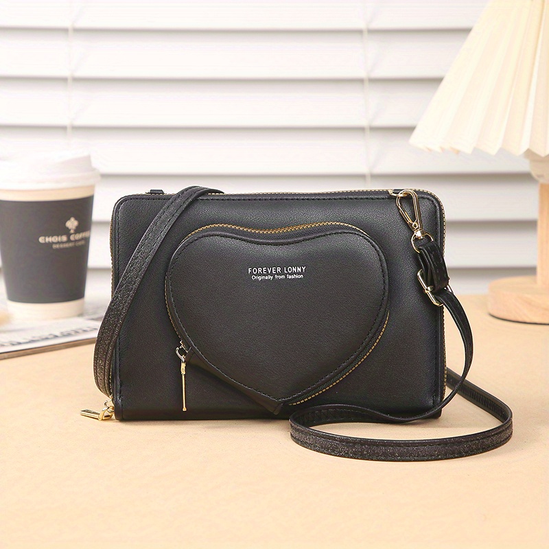 Minimalist Solid Color Oval Shaped Bag, Zipper Shoulder Bag, Women's  Crossbody Bag - Temu