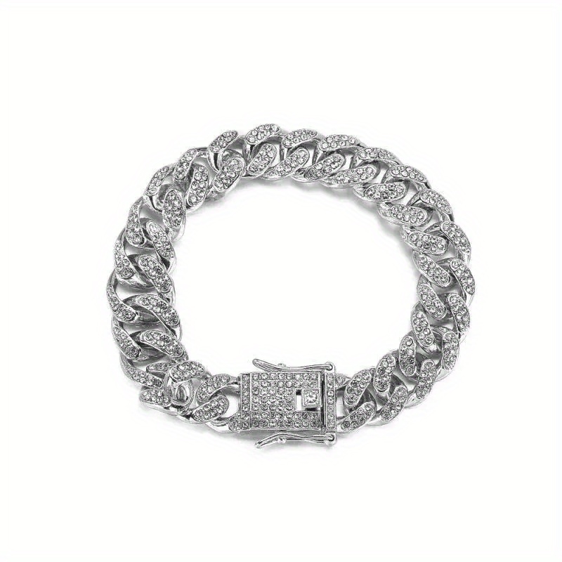 Iced out online tennis bracelet