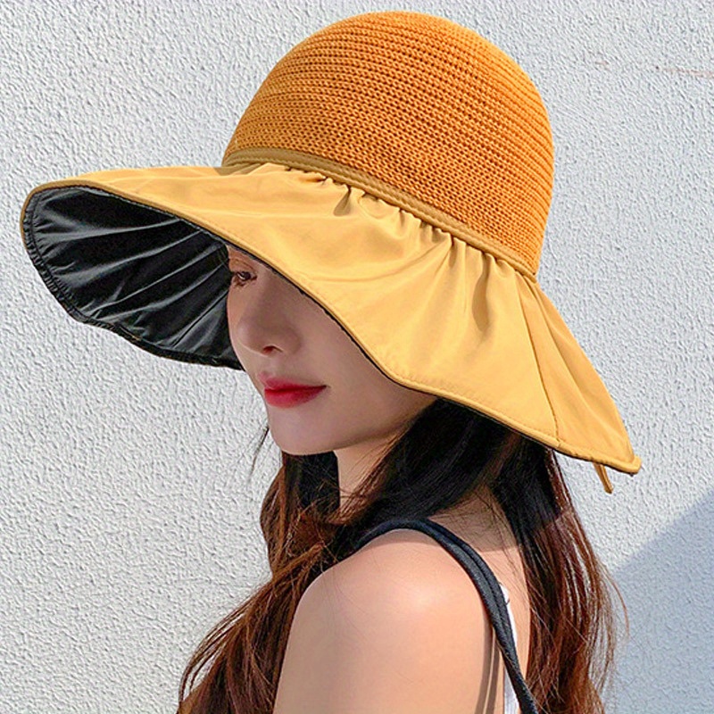 fisherman hat yellow