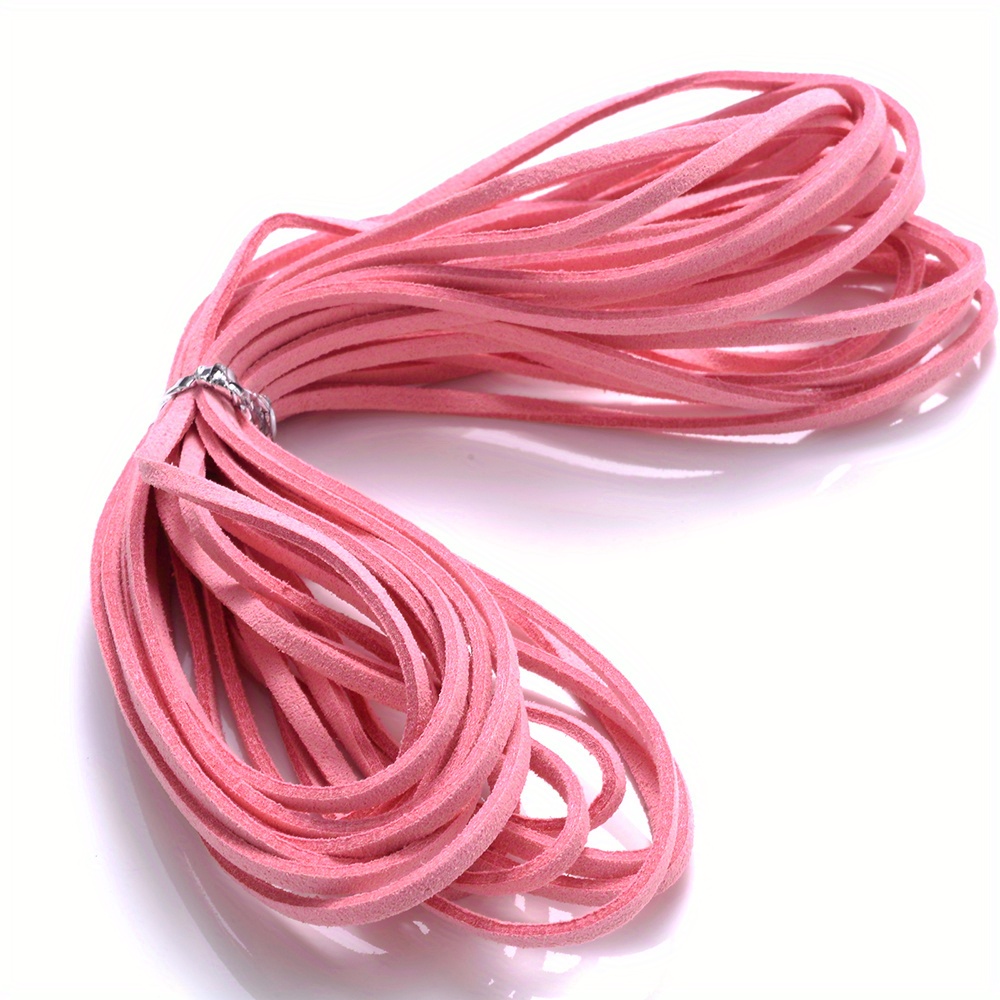 6.0 mm Round Leather Cord, 5 Meters Faux Suede Round Leather Cord Rope  String for Jewelry Making, Necklaces Bracelets, DIY - AliExpress