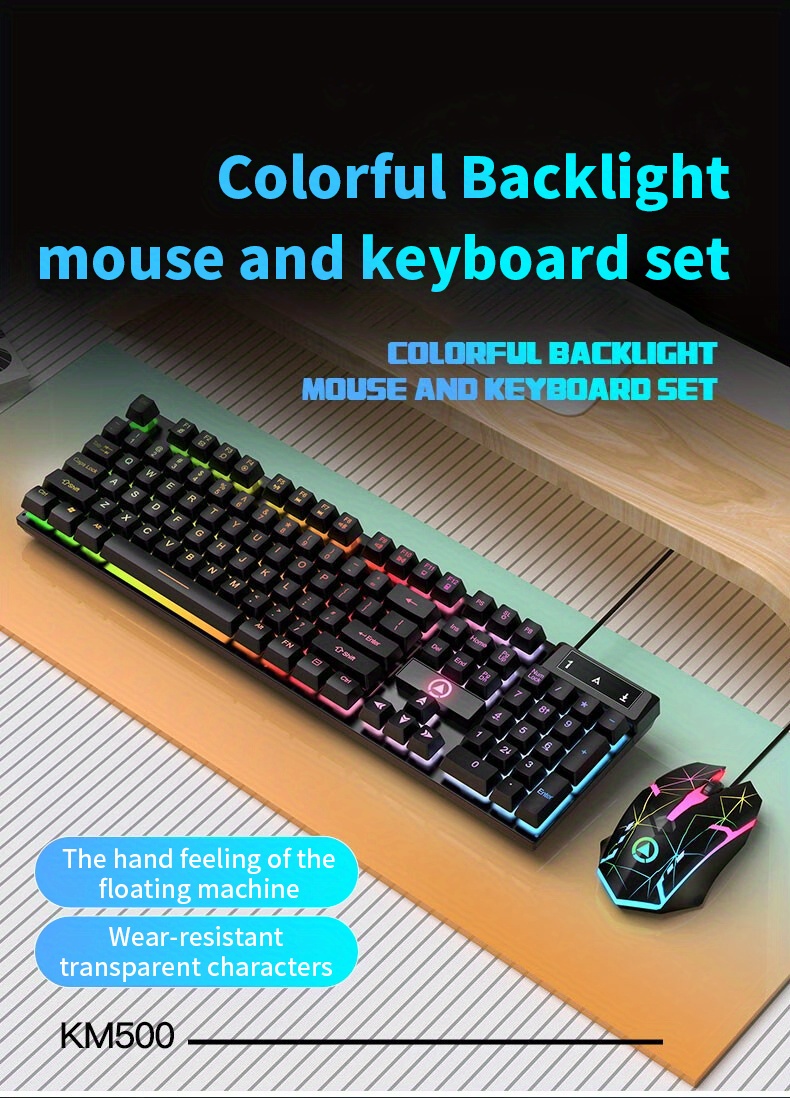 Upgrade Your Gaming Experience With YINDIAO's Wired Keyboard & Mouse Set