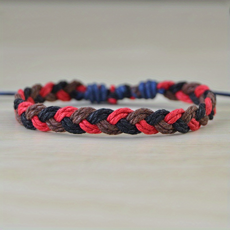 Friendship Bracelets For Boys Parachute Cord Braided - Temu