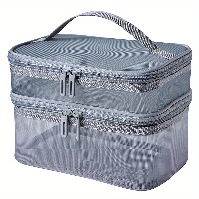 TINBERON Nylon Pouch Designer Makeup Bag Travel Toiletry Cosmetic Bags  Purse Organizer Insert Multifunction Makeup Storage Bags
