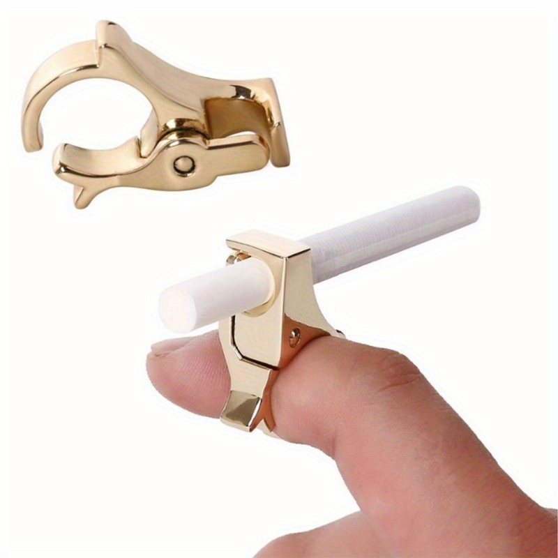 Elegant Cigarette Holder Finger Ring Holder Smoker Holder