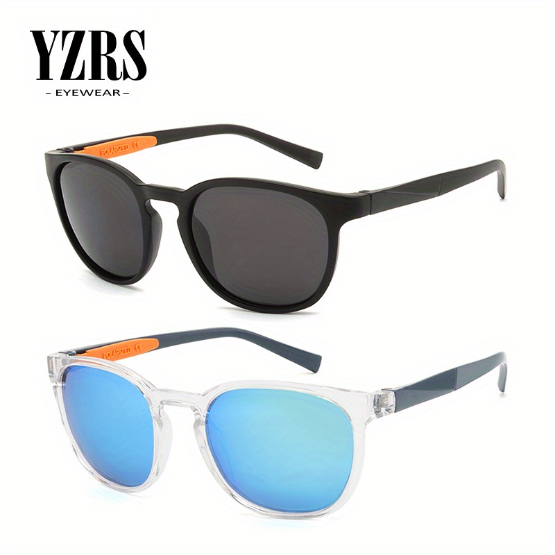 Polarized Round Frame Sunglasses UV Protection